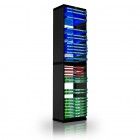 Adz: Game Case Storage Tower (36) (Black) (PS3/PS4/PS5/NSW/XONE/XSX)