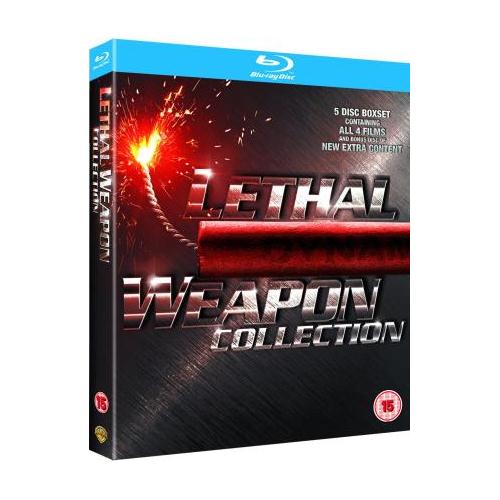 Lethal Weapon 1 - 4 Collection Box Set (5 Discs) (Blu-ray)