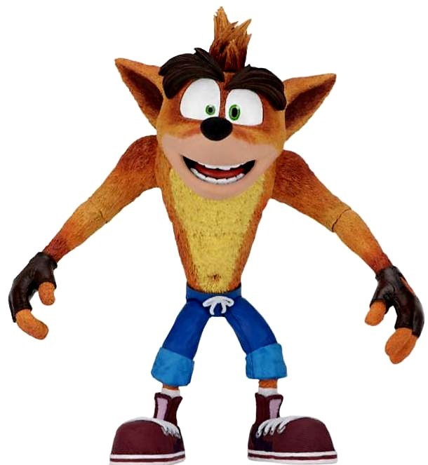 Figuuri: Crash Bandicoot (14cm) (NECA)