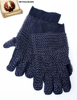 Gloves of Chainmail browned