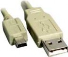 Usb 2.0 usb/miniusb 5-pin 2m