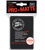 Ultra Pro Sleeves: Pro-Matte Musta (50kpl) [kortinsuoja]