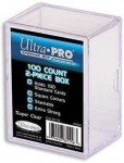 Ultra Pro: Korttilaatikko 2-Piece - Clear (100)