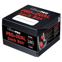 Ultra Pro: Pro Dual Deck Box (180 korttia) - Musta