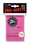 Ultra Pro Sleeves: Pro-Matte Pinkki (50kpl) [kortinsuoja]