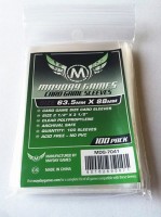 Lautapelisuoja: Mayday Games Sleeves (Green) (63.5x88mm)