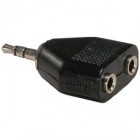 Headset Adapteri (Q-Line, 2 x 3,5mm to 3,5mm)