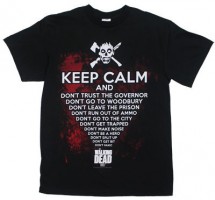 T-Paita: The Walking Dead - Keep Calm (M)