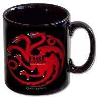 Muki: Game Of Thrones - Fire And Blood Targaryen Black Mug