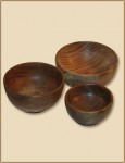 LARP: Wooden Bowl Marilis large