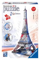Palapeli: 3D Eiffel Tower (Flag Edition)