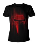 T-Paita: Star Wars 7 - Kylo Ren Red Lines (L)