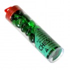 Gaming Counters: Chessex Light Green Glass Stones 4" Tube (23-27)