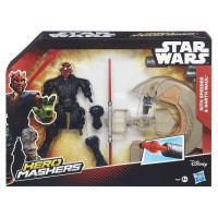 Figuuri: SW - Hero Mashers Sith Speeder and Darth Maul