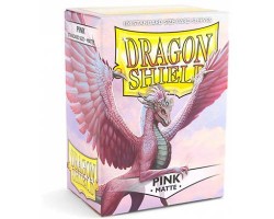 Dragon Shield: Standard Sleeves - Matte Pink (100)