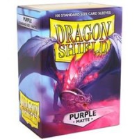Dragon Shield: Standard Sleeves - Matte Purple (100)