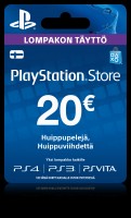 PlayStation Store Lahjakortti 20 (EMAIL KOODI)