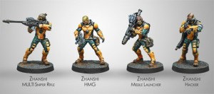 Infinity: Yu Jing - Zhanshi (Troops of the Banner)