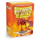 Dragon Shield: Standard Sleeves - Matte Orange (100)