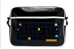 Laukku: Pac-man -Labyrinth Vinyl Messenger Bag