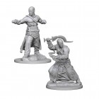 Pathfinder Deep Cuts Unpainted Miniatures: Human Male Monk