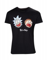 T-paita: Rick & Morty - Crazy Faces (L)