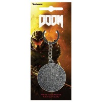 Avaimenper: Doom - Pentagram Metal Keychain
