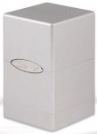 Ultra Pro Satin Tower Deck Box - Metallinen Hopea