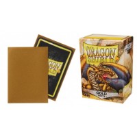 Dragon Shield: Standard Sleeves - Gold Matte (100)