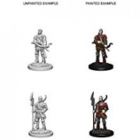 Pathfinder Deep Cuts Unpainted Miniatures: Town Guards (2)