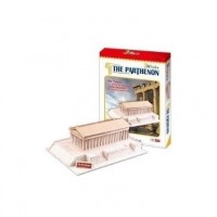 CubicFun: 3D The Parthenon Jigsaw Puzzle 25 pcs