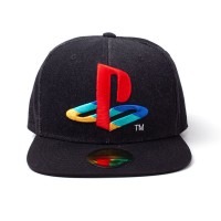 Lippis: Playstation - Logo Denim Snapback
