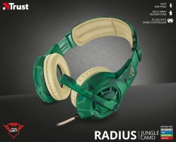 Trust: GXT 310C Radius Headset (Jungle Camo)