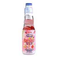 Juoma: Ramune - Mansikka (200ml)