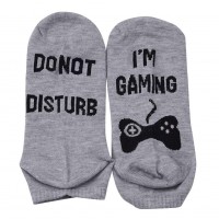 Sukat: Do not Disturb - I\'m Gaming (Harmaa, One Size Fits All)