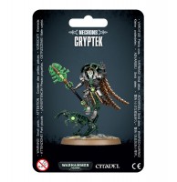 Necron Cryptek with pet spyder