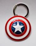 Avaimenper: Marvel Comics - Metal Captain America Shield