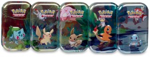 Pokemon: Kanto Friends Mini Tin (Satunnainen)