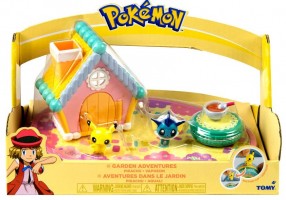 Pokemon: Garden Adventures Playset (Pikachu & Vaporeon)