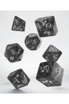 Noppasetti: Classic RPG Dice Set (Smoky-White Kaiverrus) 7 noppa