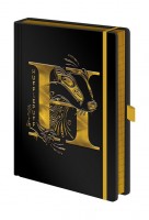 Muistikirja: Harry Potter - Hufflepuff Premium A5