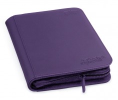 Korttikansio: ZipFolio Xenoskin (4-taskuinen, Violetti) (Ultimate Guard)