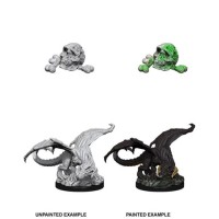 D&D Nolzur\'s Marvelous Unpainted Minis: Black Dragon Wyrmling