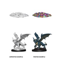 D&D Nolzur\'s Marvelous Unpainted Minis: Blue Dragon Wyrmling