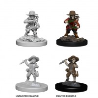 Pathfinder Deep Cuts Unpainted Miniatures: Halfling Male Rogue 2