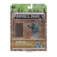 Figuuri: Minecraft - Steve In Chain Armor (7cm)