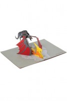 Game Of Thrones: 3D Pop-Up Dragon Greeting Card