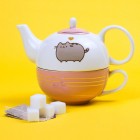 Lahjasetti: Pusheen Teapot & Mug