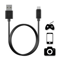 Latauskaapeli: Micro-USB Charging Cable (PS4, Xbox One) (3M)