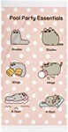 Pyyhe: Pusheen Pink Polka Dot Towel Party Essentials Design